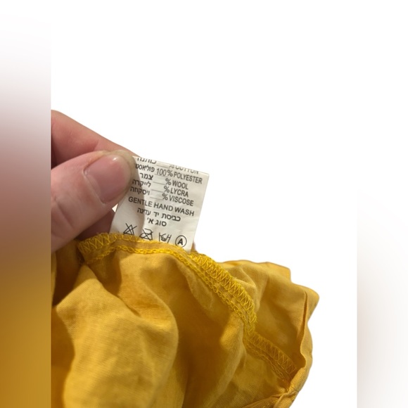 Helena bohemian Yellow Halter Neck maxi Dress size M - Picture 7 of 7